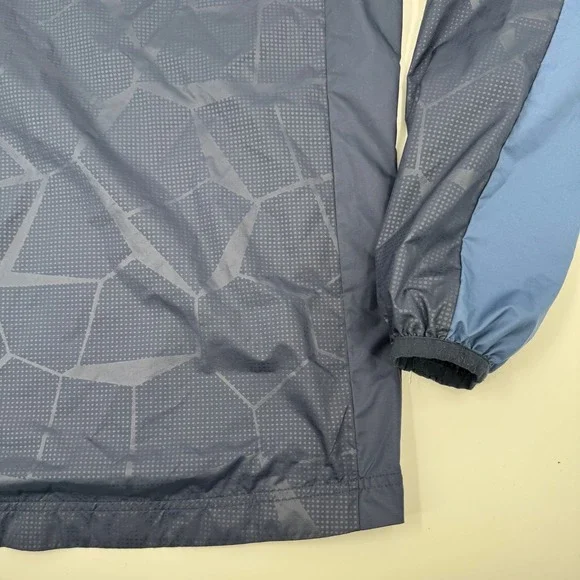 Nike Pumas UNAM Mens Navy Blue Hooded Windbreaker Jacket DV5178-451 Small